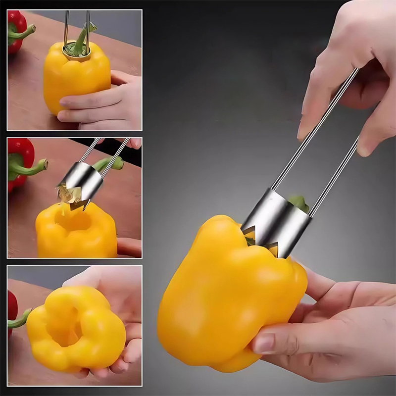 Stainless Steel Fruit Core Rem - Kitchen Gadgets In 评论和价格