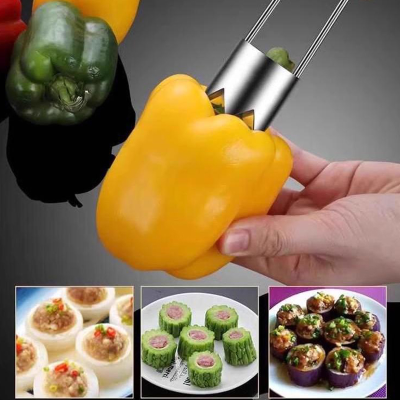 Stainless Steel Fruit Core Rem - Kitchen Gadgets In 评论和价格