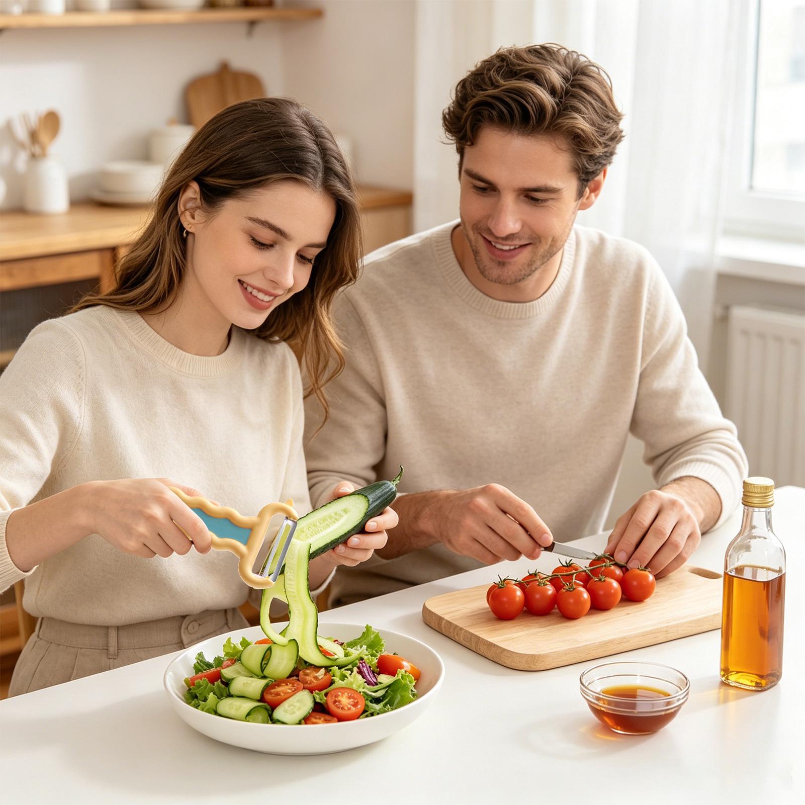 Veggie Peeler Handheld Kitchen - Kitchen Gadgets Men 评论和价格