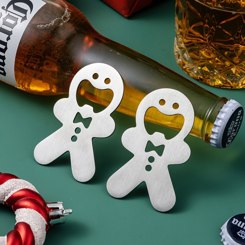 Gingerbread Man Bottle Opener  - Kitchen Gadgets Men 评论和价格