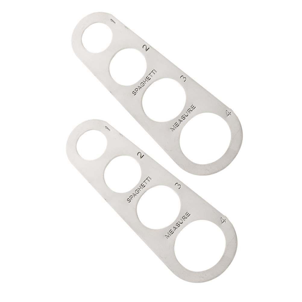 2Pcs Stainless Steel Pasta Mea - Pasta Measuring Tool 评论和价格