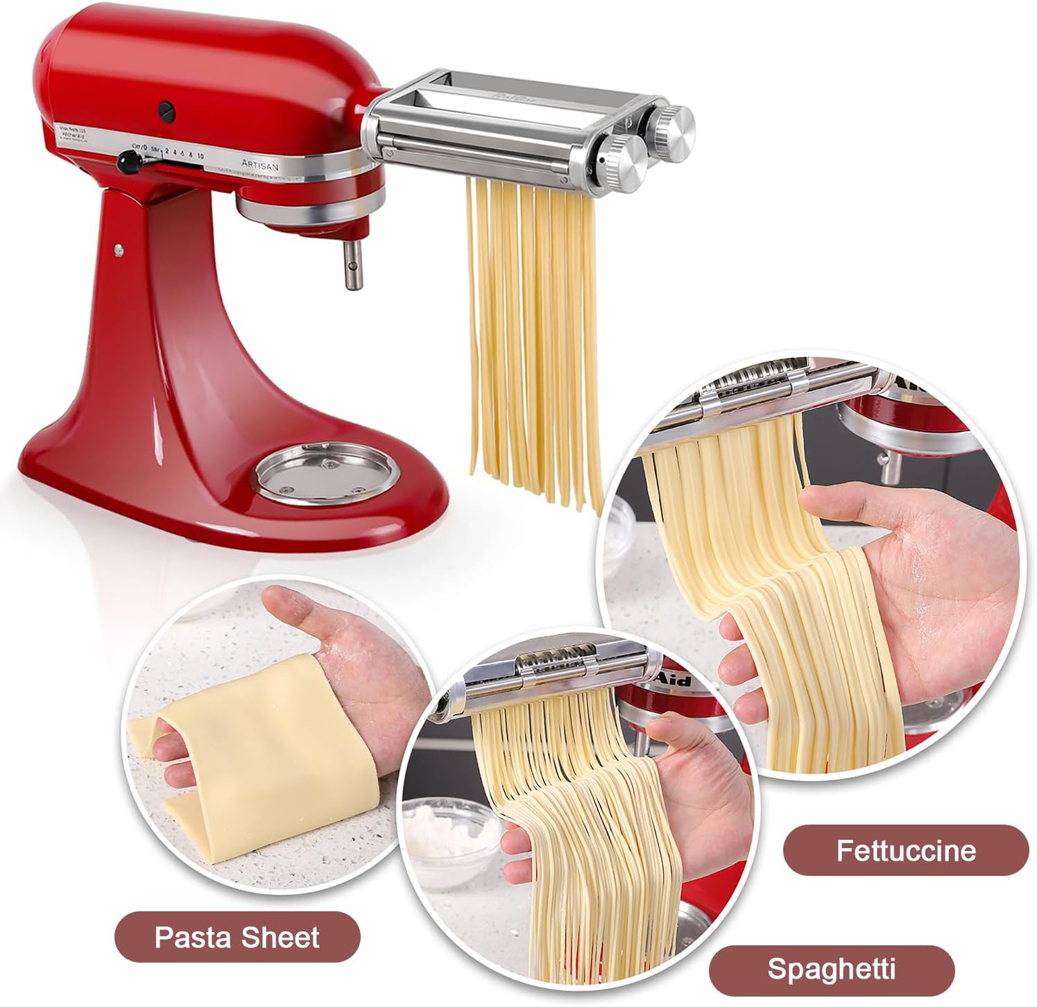 KitchenAid Mixer 3-in-1 Pasta  - Kitchen Gadgets Mixer 评论和价格