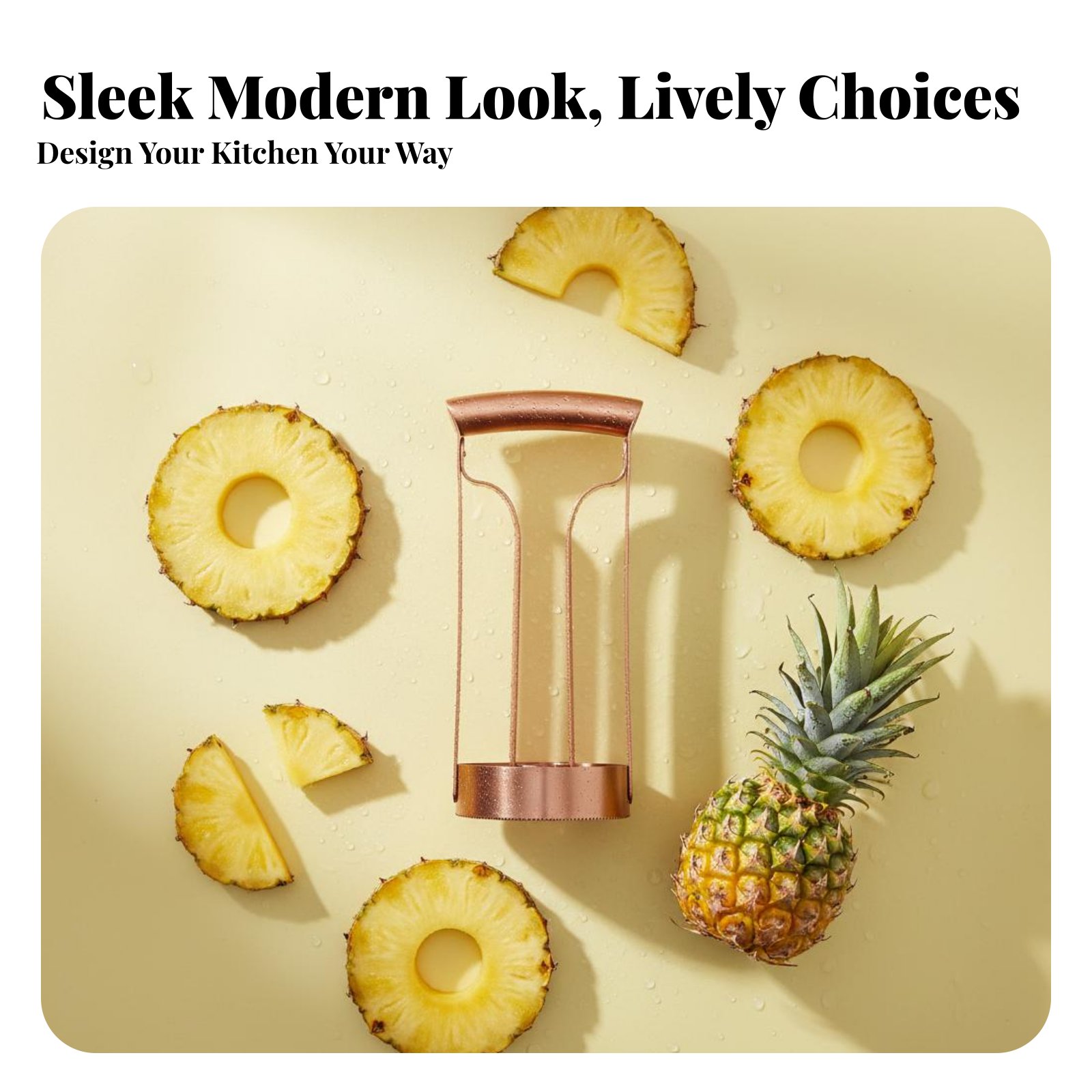 Stainless Steel Pineapple Cutt - Kitchen Gadgets In 评论和价格