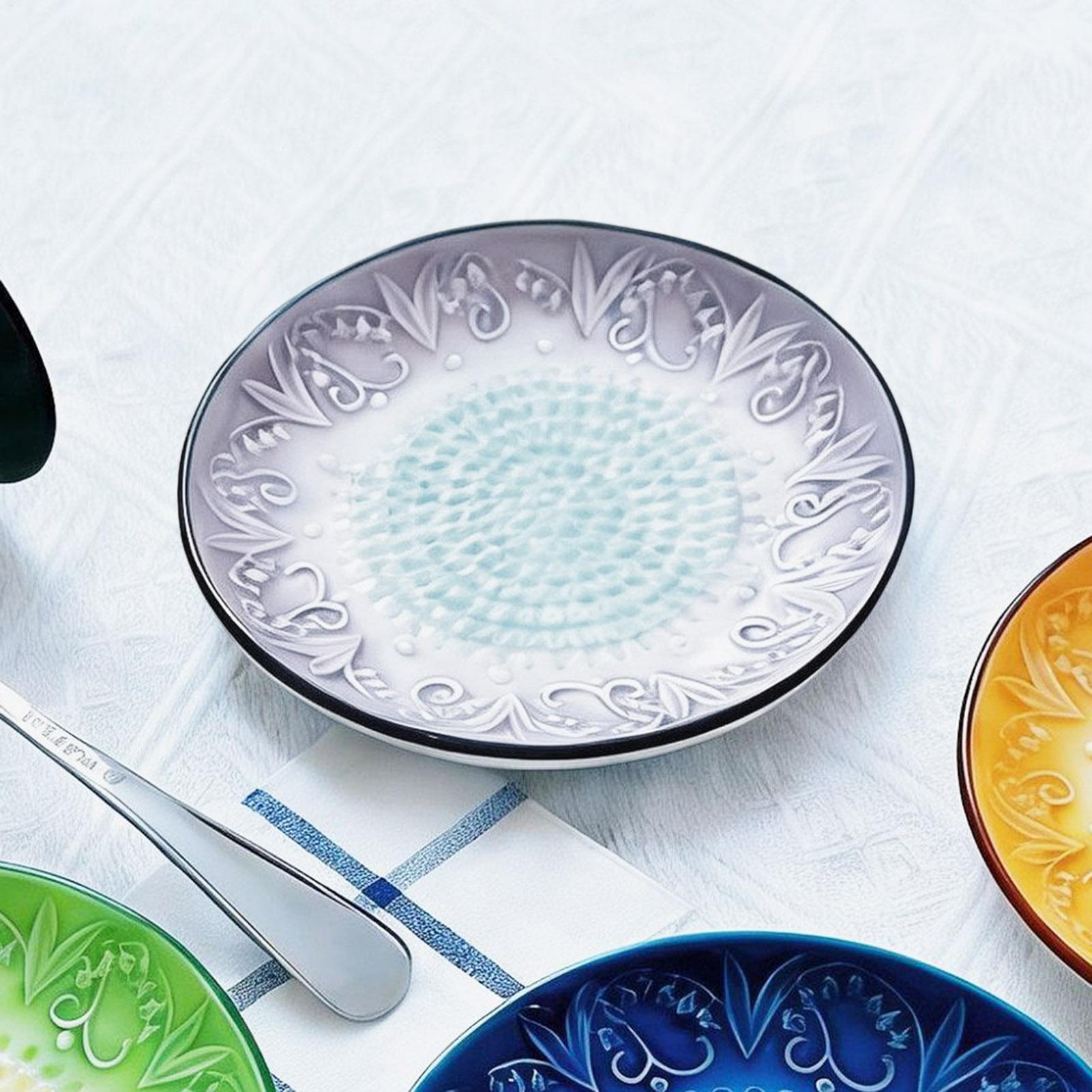 Garlic Grater Plate Ceramic Ha - Kitchen Gadgets Men 评论和价格