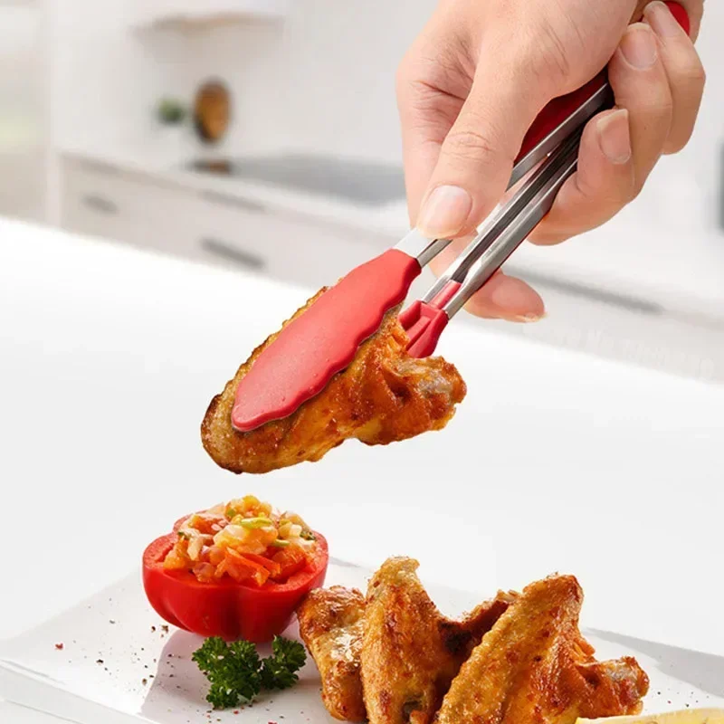 7 Inch Non-Slip Food Tongs Cre - Kitchen Gadgets China 评论和价格