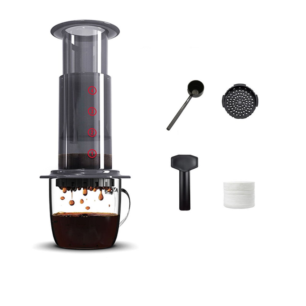 Share Pot Portable Coffee Kett - French Press Coffee Maker 评论和价格