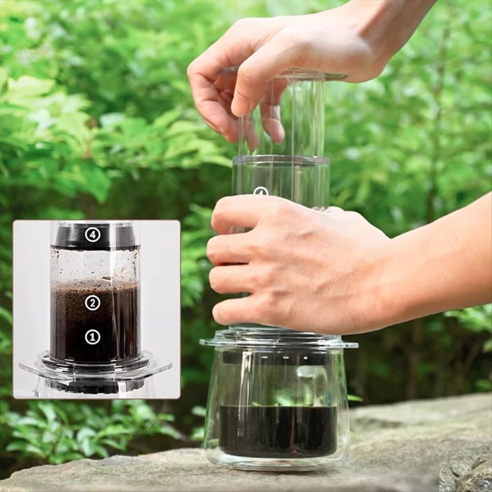 Share Pot Portable Coffee Kett - French Press Coffee Maker 评论和价格