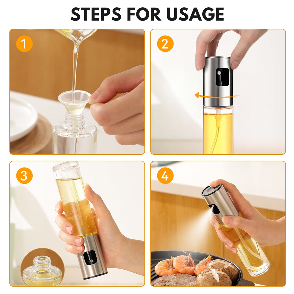 Glass Oil Sprayer for Cooking  - Oil Mister Spray Bottle 评论和价格