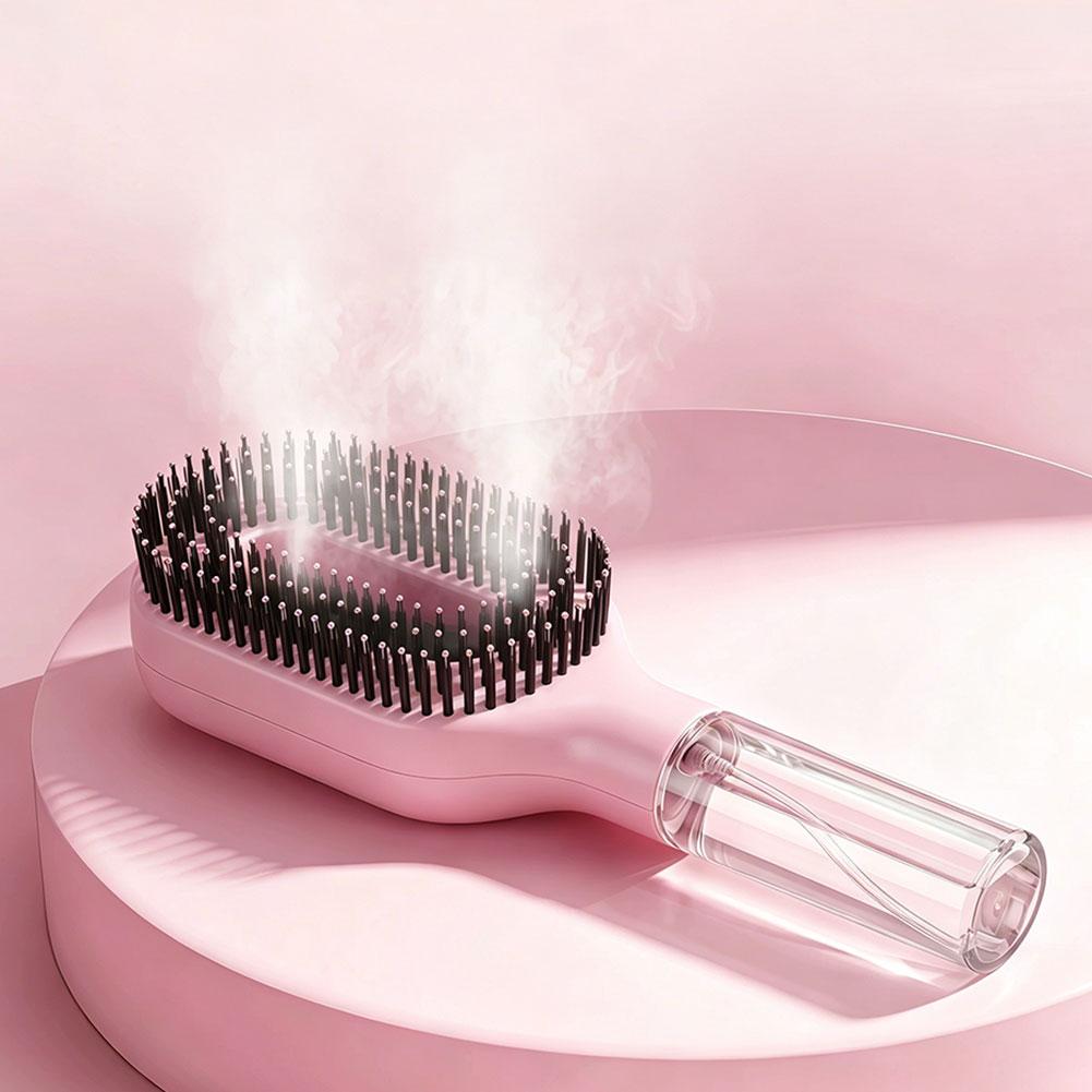 2 in 1 Spray Hair Brush Detang - Oil Mister Spray Bottle 评论和价格
