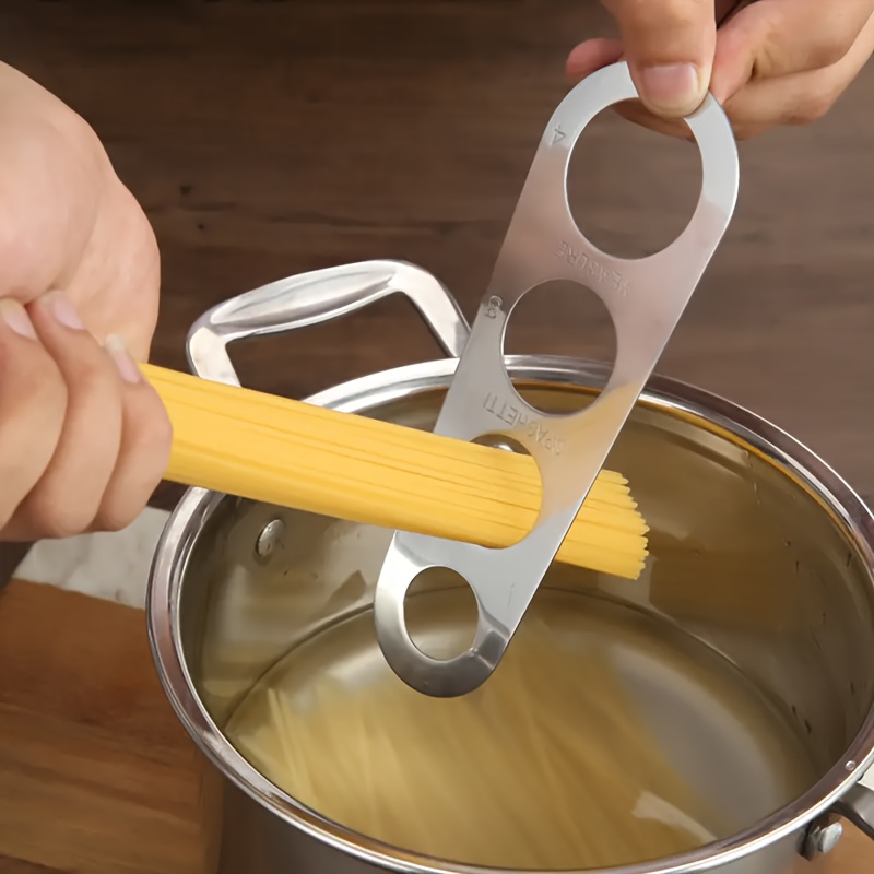 Stainless Steel 4-Hole Pasta M - Pasta Measuring Tool 评论和价格