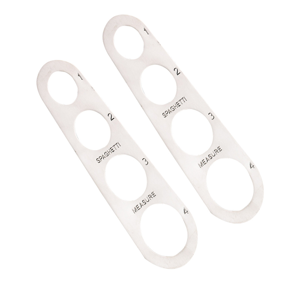 2Pcs Stainless Steel Spaghetti - Pasta Measuring Tool 评论和价格