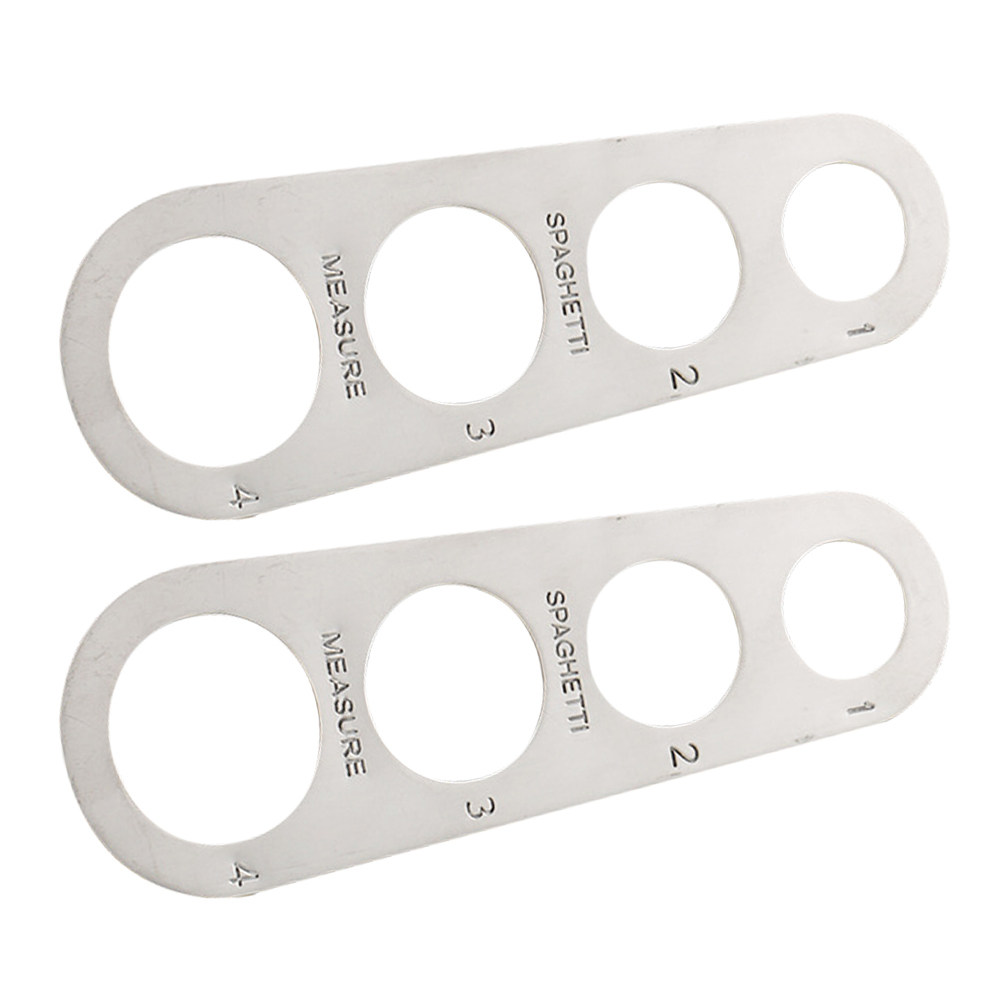 2Pcs Stainless Steel Spaghetti - Pasta Measuring Tool 评论和价格