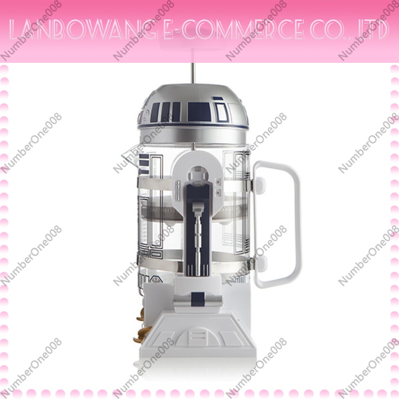 Creative R2D2 Robot Shape Mini - French Press Coffee Maker 评论和价格