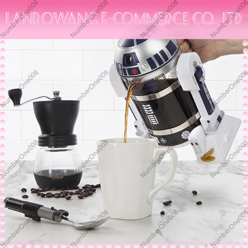 Creative R2D2 Robot Shape Mini - French Press Coffee Maker 评论和价格