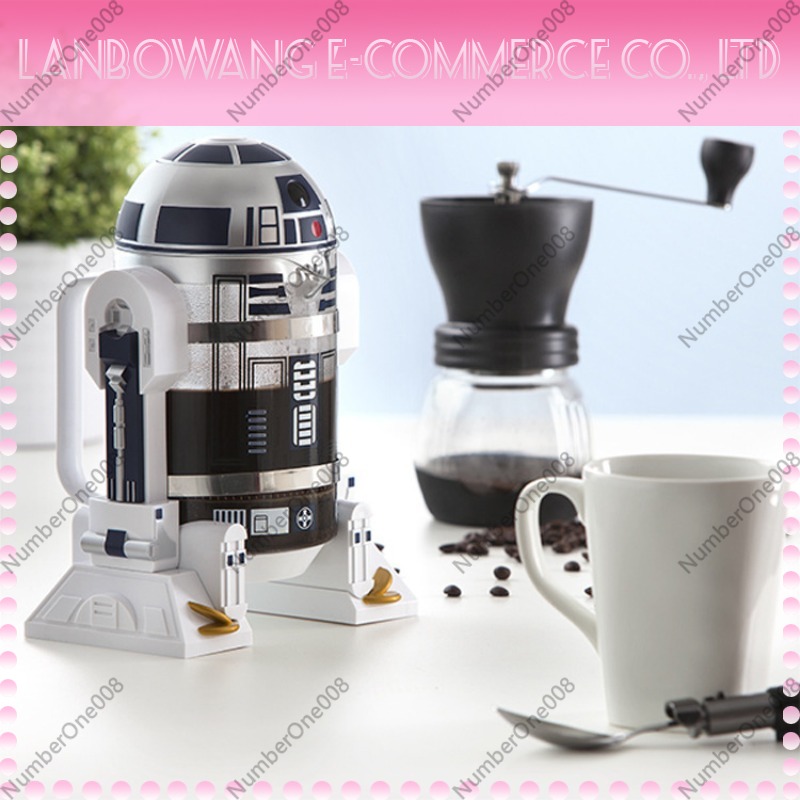 Creative R2D2 Robot Shape Mini - French Press Coffee Maker 评论和价格