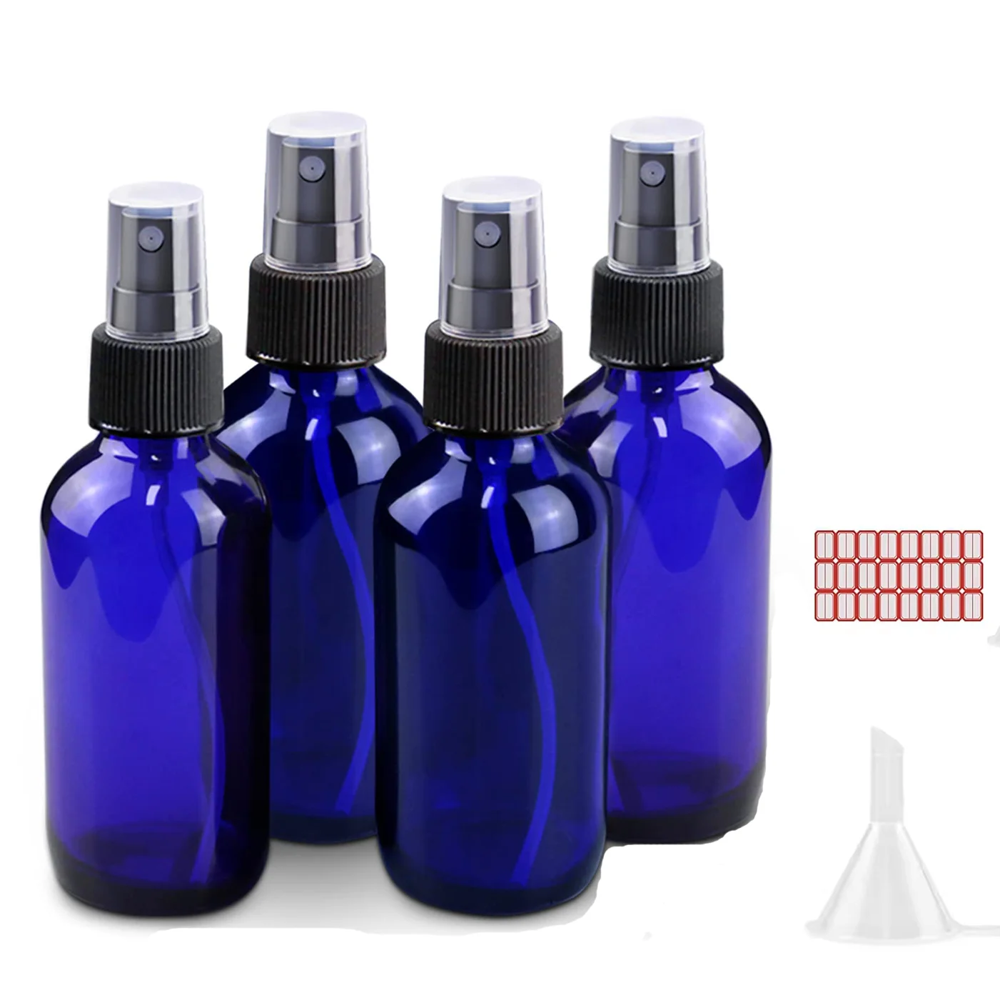 1 Piece 5ml /100ml Blue Glass  - Oil Mister Spray Bottle 评论和价格