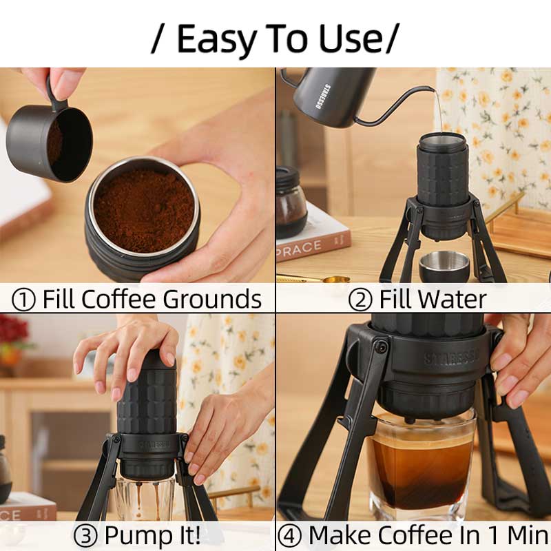 STARESSO Mirage SP300 Plus Por - French Press Coffee Maker 评论和价格