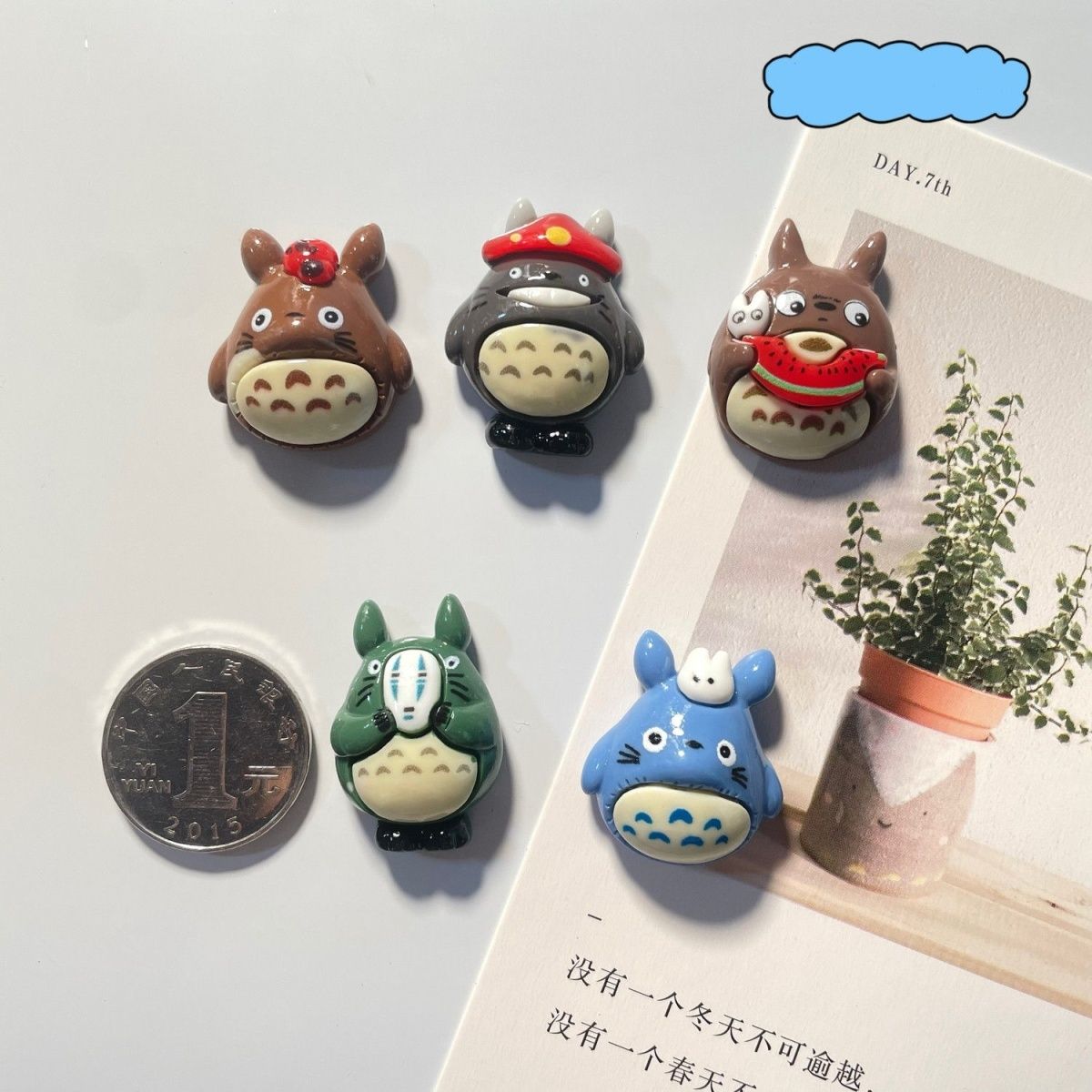 Totoro Anime Resin Fridge Magn - Kitchen Gadgets Wholesale 评论和价格