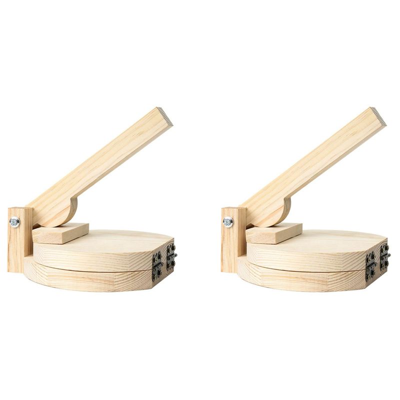 ABUL-2X Wood Tortilla Press Du - Kitchen Gadgets Roti Maker 评论和价格